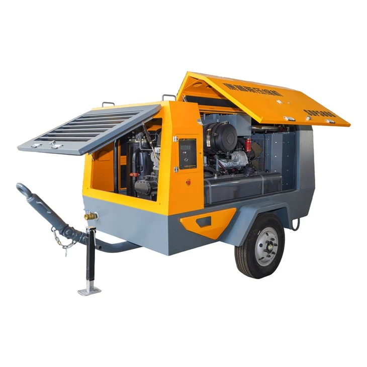 Portable Diesel Powered Air Compressor factory